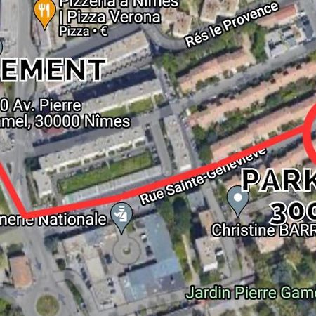 Splendide Studio Moderne - Proche Centre - Laverie Nîmes Dış mekan fotoğraf