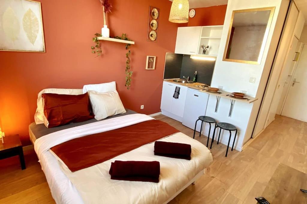 Splendide Studio Moderne - Proche Centre - Laverie Nîmes Dış mekan fotoğraf