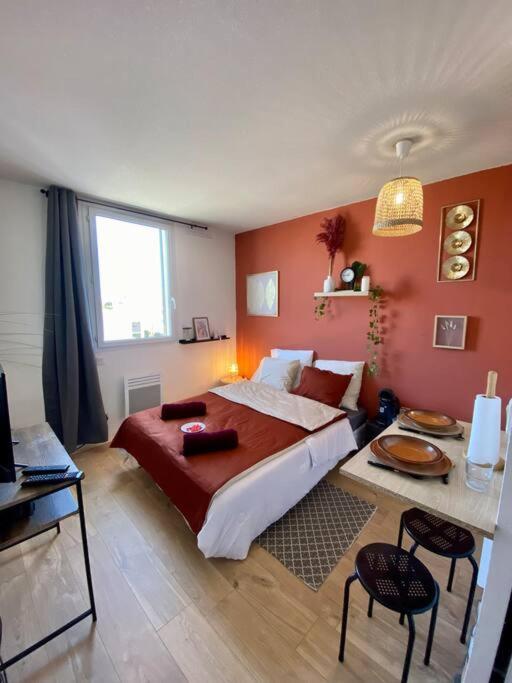 Splendide Studio Moderne - Proche Centre - Laverie Nîmes Dış mekan fotoğraf
